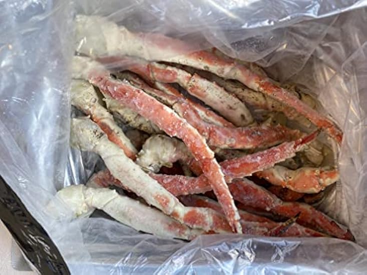 Today Gourmet Foods of NC -Alaskan Rojo King Crab Legs Large 16/20 Count (8 Lbs) 328132628