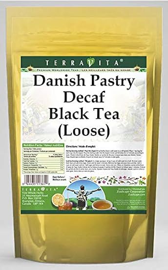 Danish Pastry Decaf Negro Tea (Loose) (4 oz, ZIN: 53282