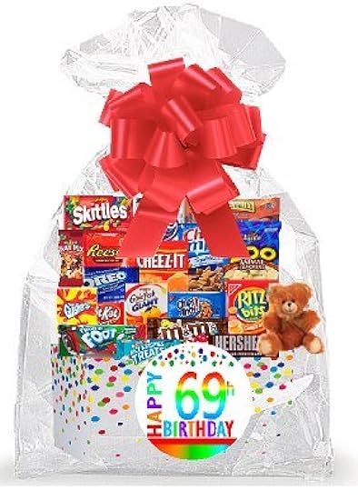 CakeSupplyShop Item#069BSG Happy 69th Birthday Rainbow 