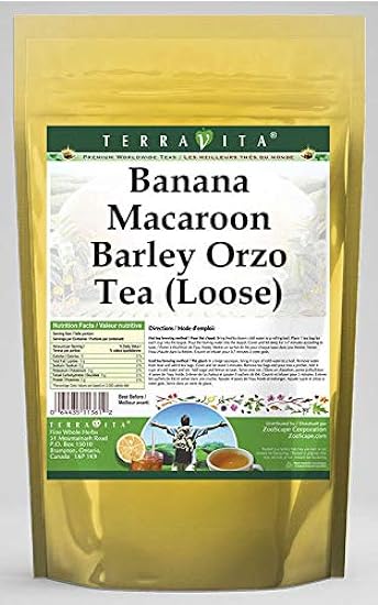 Banana Macaroon Barley Orzo Tea (Loose) (8 oz, ZIN: 563