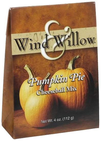 Wind & Willow Pumpkin Pie Cheeseball, 4-Ounce Boxes (Pa