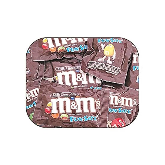 M&M´s Candy Fun Size Packs - Milk Chocolate: 5LB B