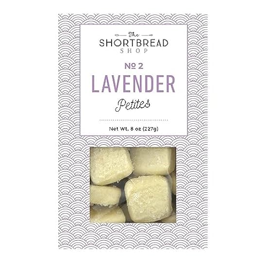 The Shortbread Shop Lavender Petite Galletas (Case of 8