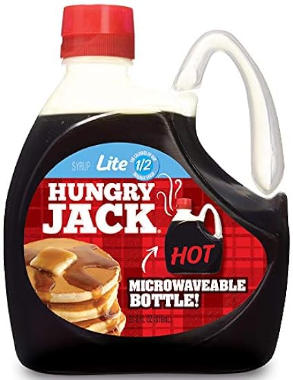 Hungry Jack Lite Syrup, 27.6 Ounce (Pack of 6) 81076697