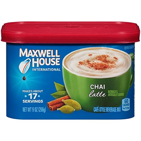 Maxwell House International Cafe Flavored Instant Café,