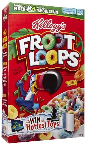 Kellogg´s Froot Loops Cereal 17 oz (Pack of 12) 717966082