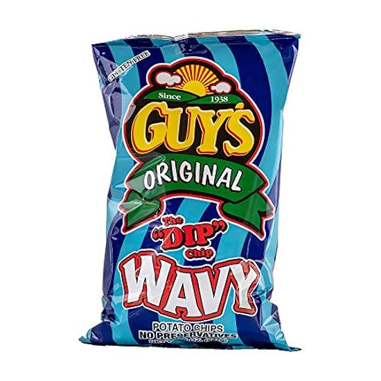 Guys Snacks Original “The Dip” Wavy Chips — Healthy & S