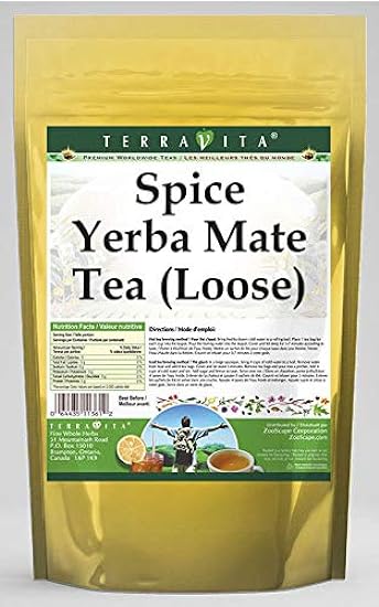 Spice Yerba Mate Tea (Loose) (4 oz, ZIN: 557832) - 3 Pa