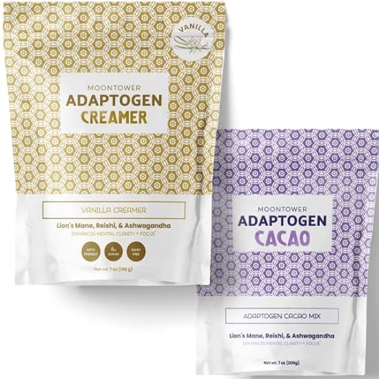 Adaptogen Vanilla Creamer and Cacao Bundle 485763451
