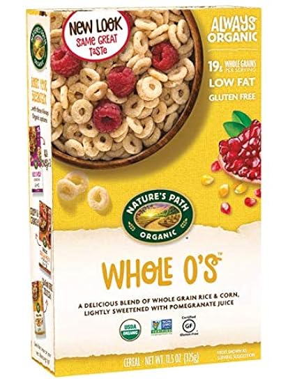 Nature´s Path Whole O´s Cereal Sin gluten 12x each 11.5 Oz 46145761