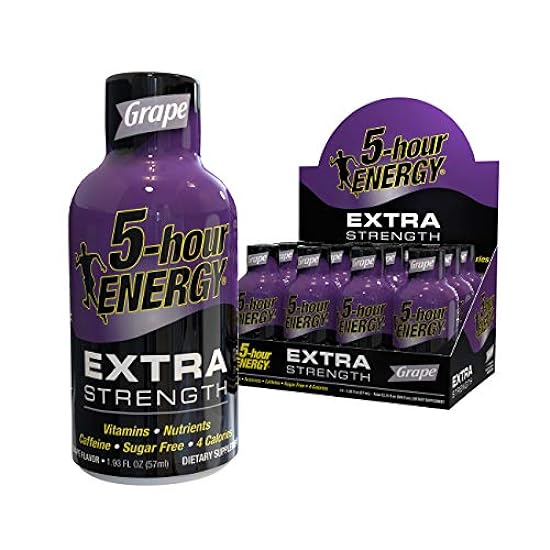 5-Hour Energy Extra Strength@Shots GRAPE - 1.93oz 25507
