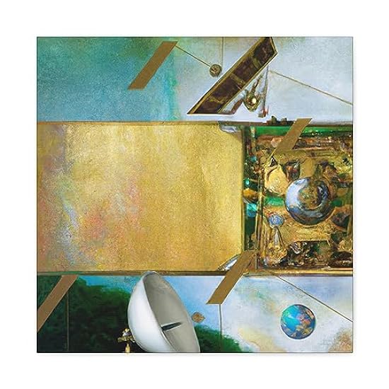 Satellites in Baroque - Canvas 36″ x 36″ / Premium Gall