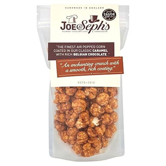 Joe & Seph´s Popcorn - Caramel & Belgian Chocolate