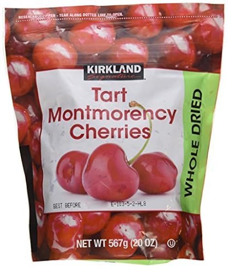 Kirkland Signature Dried Cherries 20 Ounce (Pack of 6) 985422001