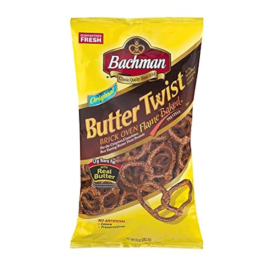 Bachman Butter Twist Pretzels 10 oz (4 bolsas) 13748020