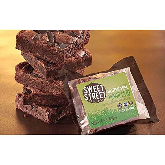 Sweet Street Honduran Chocolate Manifesto Brownie, 2.8 Ounce - 48 per case. 318341681