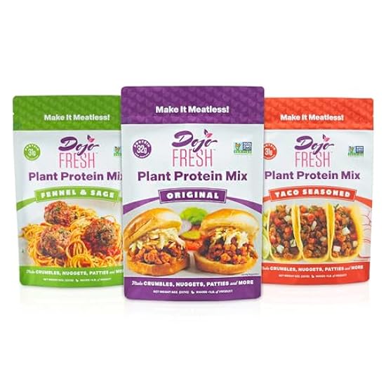 Dojo Fresh Plant Protein Mix Bundle - 1 Original, 1 Tac