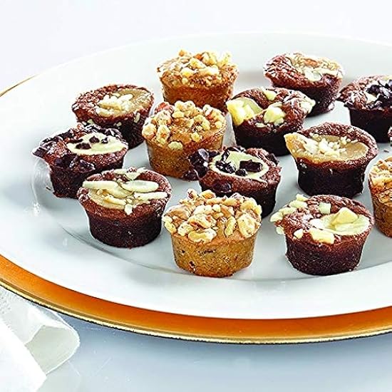 Order Brownie Bites - Gourmet Frozen Appetizers for parties (set of 8 tray) 244638406
