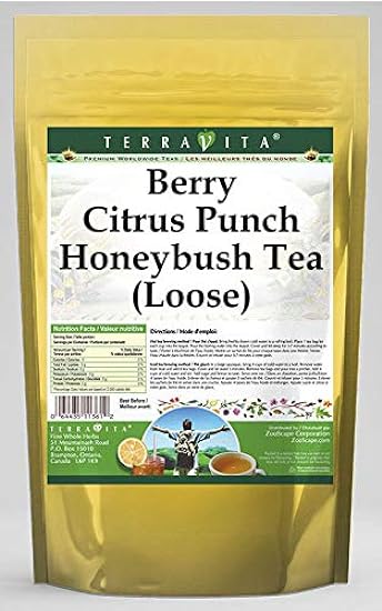 Berry Citrus Punch Honeybush Tea (Loose) (8 oz, ZIN: 54