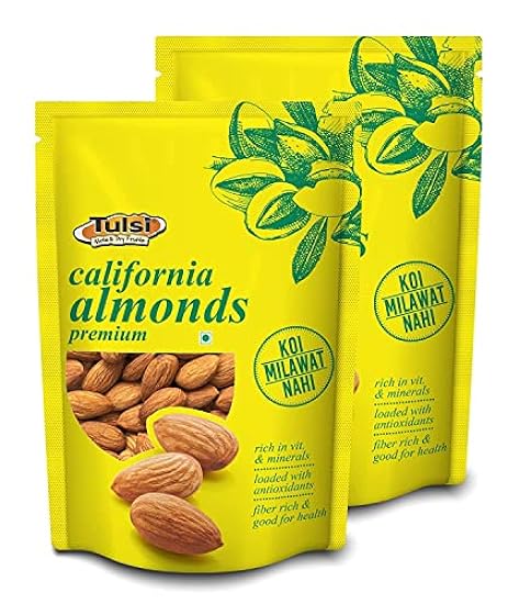 METROL Sattva Life Tulsi California Almonds Premium 400