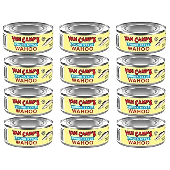 Van Camp´s Wahoo, Wild Caught, Chuck Style, Canned