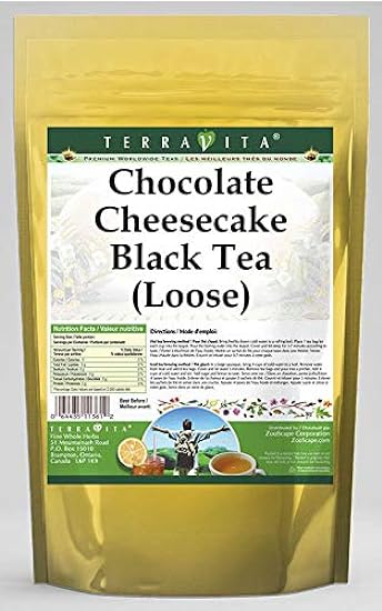 Chocolate Cheesecake Negro Tea (Loose) (8 oz, ZIN: 5413