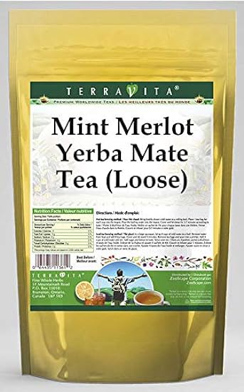 Mint Merlot Yerba Mate Tea (Loose) (8 oz, ZIN: 566725) 