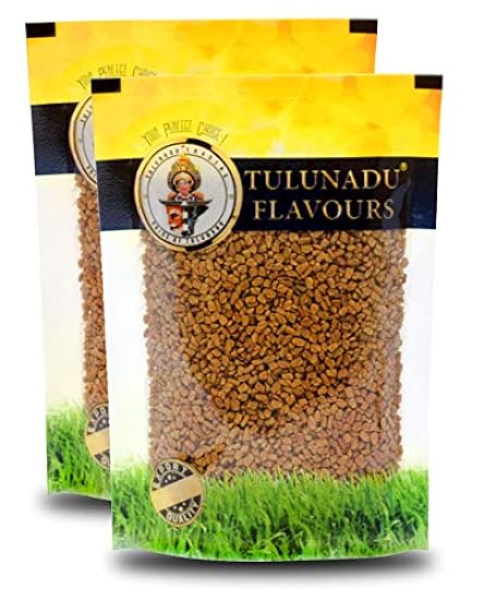Tulunadu Flavours Whole Fenugreek Seeds 1 KG- Methi Seeds for Home Cooking Supplies - Grocery Foods - Kitchen Masala - Hygienically Packed 455214844