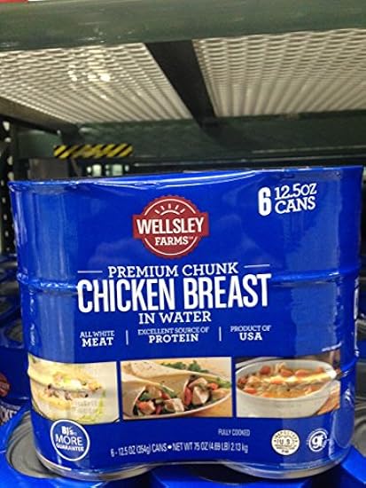 Wellsley Farms 100% chicken breast 6/12.5 oz (pack of 6