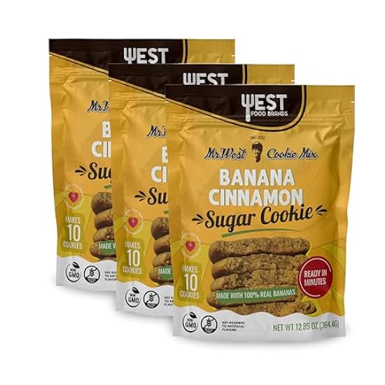 West Food Brands Banana Cinnamon Sugar Cookie Mix Aller