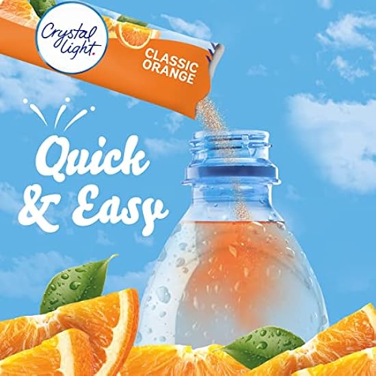Crystal Light Sugar-Free Classic Orange On-The-Go Powdered Drink Mix 120 Count 101996046