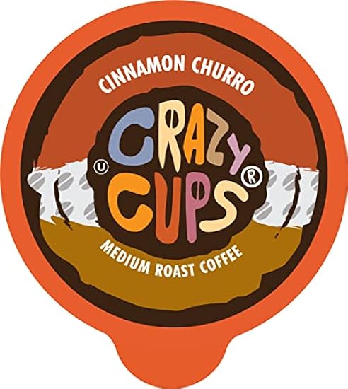 Crazy Cups Flavored Café Pods, Cinnamon Café, Cinnamon 