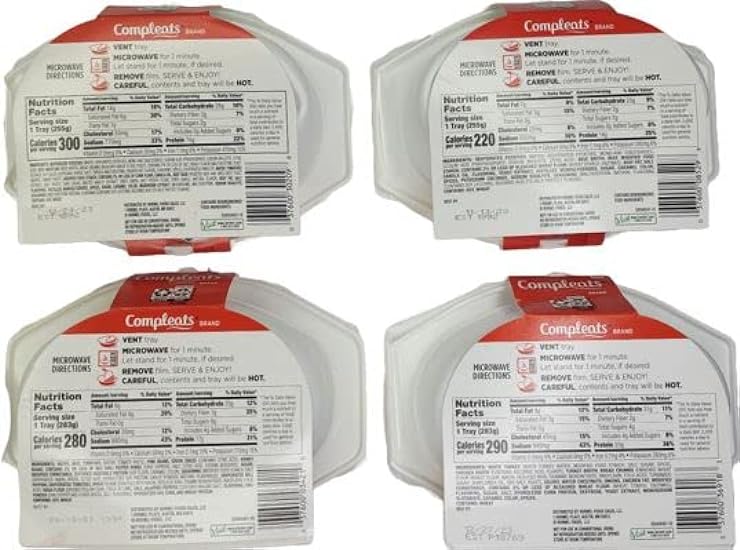 Hormel Compleats Microwave Meal Variety Bundle by Sobo Goods (12 Meals With Sobo Goods Cutlery) 681436282
