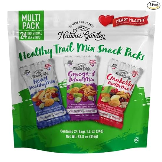 Nature´s Garden Healthy Trail Mix Snack Pack - 28.