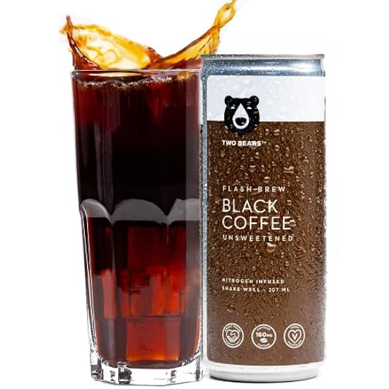 Iced Café Nitro Brew Bebidas - Two Bears Cold Brewed Un