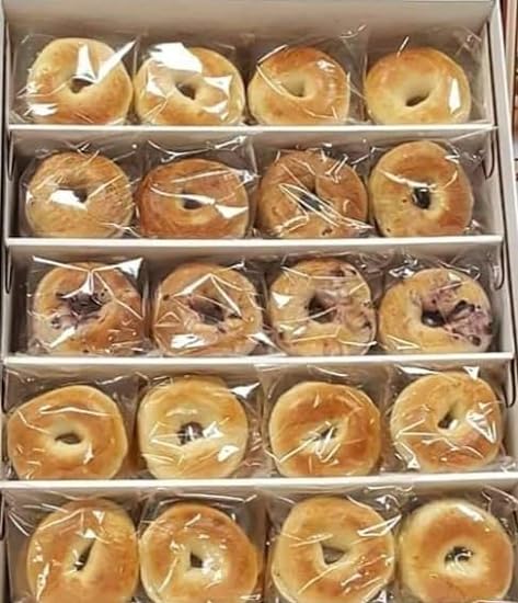 Elie´s Plain Bagels - 40 packs of individually wra
