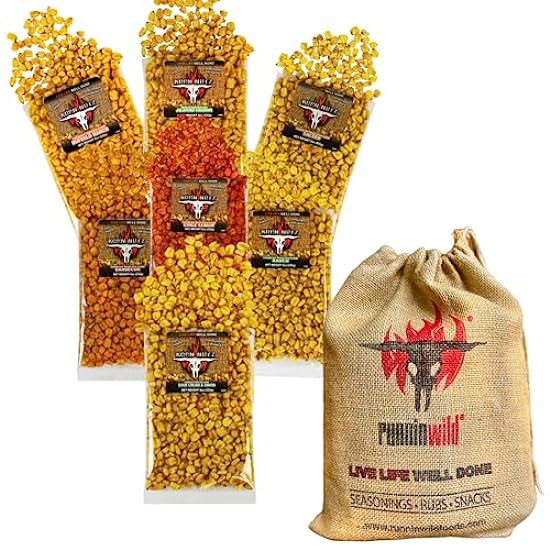 Toasted Corn Gift Set | Gift Bag of 7 Bold Flavors | Ru