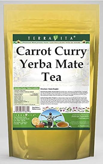 Carrot Curry Yerba Mate Tea (50 tea bolsas, ZIN: 570467