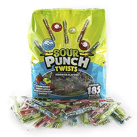 Sour Punch Sour Punch Twists, 3” Individually Wrapped 4