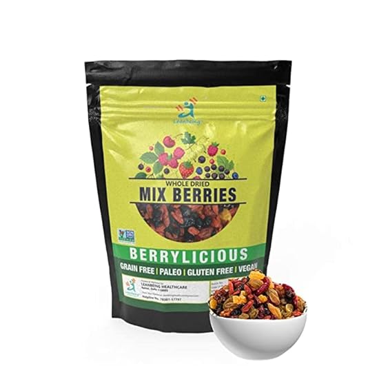 DKM LEANBEING-Dried Berries Mix Berries(1KG) High in Anti-Oxidants | Non-GMO Dried Blueberries, Cranberries,Strawberries, gojiberries, Negro Currants 862272989