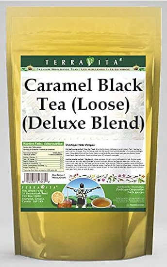 Caramel Negro Tea (Loose) (Deluxe Blend) (8 oz, ZIN: 52