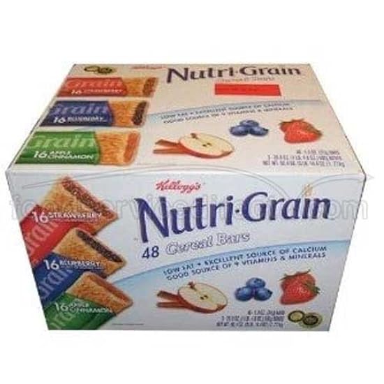 Nutri-Grain Cereal Bar Variety Pack - 1.3 oz. bar 63627