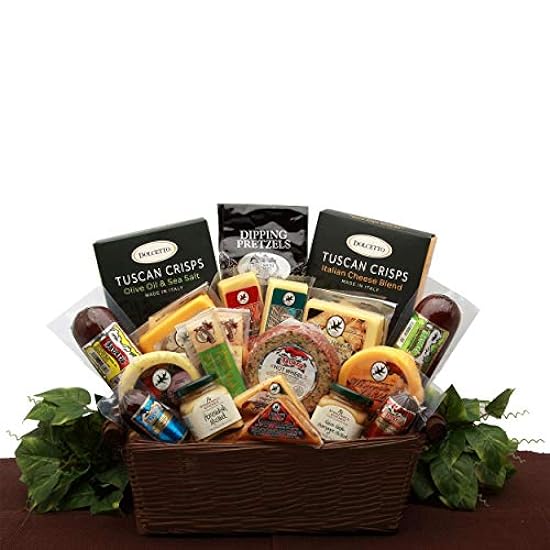 Meat and Cheese Lovers Gift Basket 824577557