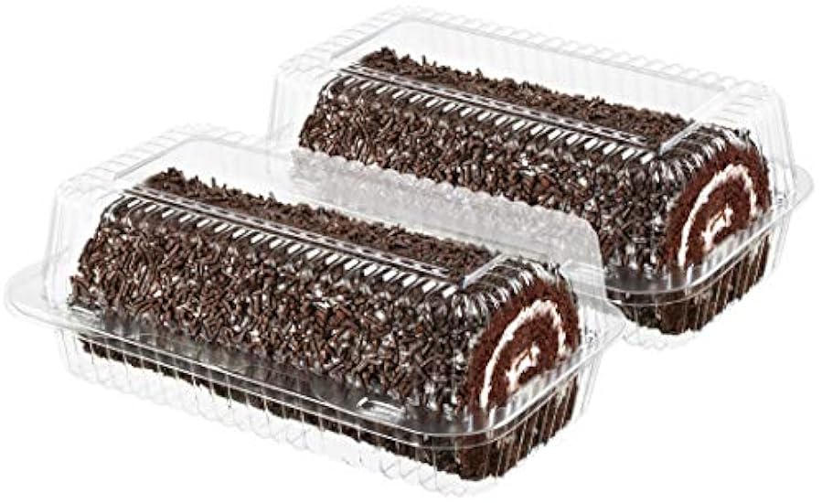 Swiss Roll Cake | Heavenly Roll Cake | Fresh & Delicious | Mother’s Day Chocolate Gift, Birthdays & Holidays | Kosher, Dairy & Nut Free | 13 oz Stern’s Bakery (2 Pack) 233736924