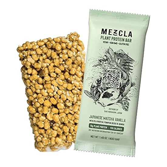 Mezcla Vegan Protein Bars, Sin gluten Snack Made with P