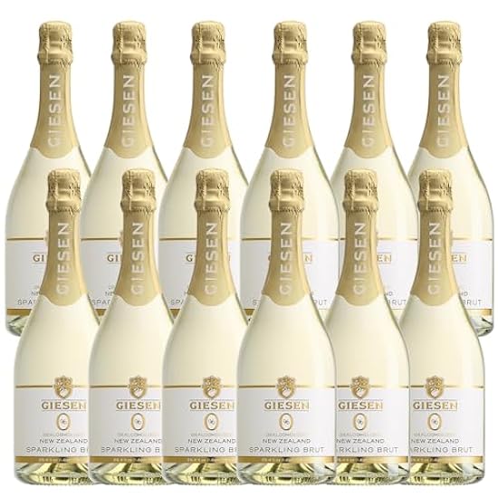 Giesen 0% Non-Alcoholic Dealcoholized New Zealand 750ml Sparkling Brut Wine Champagne | 12 PACK 244391980