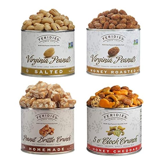 HERIDÍAS Sweet and Spicy Snack and Trail Mix Assortment (Rt.58 Trail Mix, Campfire Crunch, Happy Hour Heat, and 5´O Clock Crunch) - 36 ounces Total 579417537