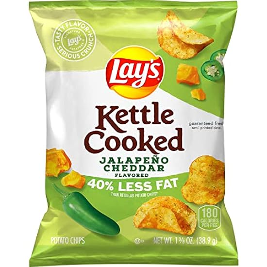 Lay´s Kettle Cooked Potato Chips, 40% Less Fat Jal