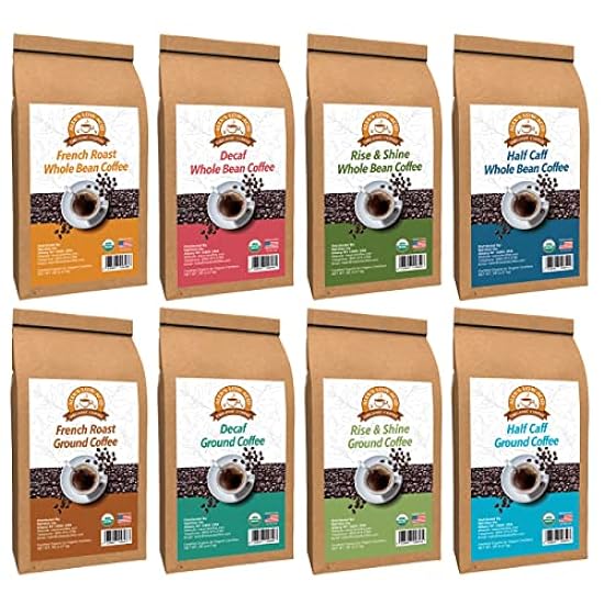 Alex´s Low Acid Organic Café Ultimate 5lb Bag Variety Pack 249884818