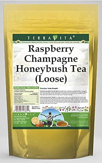 Raspberry Champagne Honeybush Tea (Loose) (8 oz, ZIN: 5
